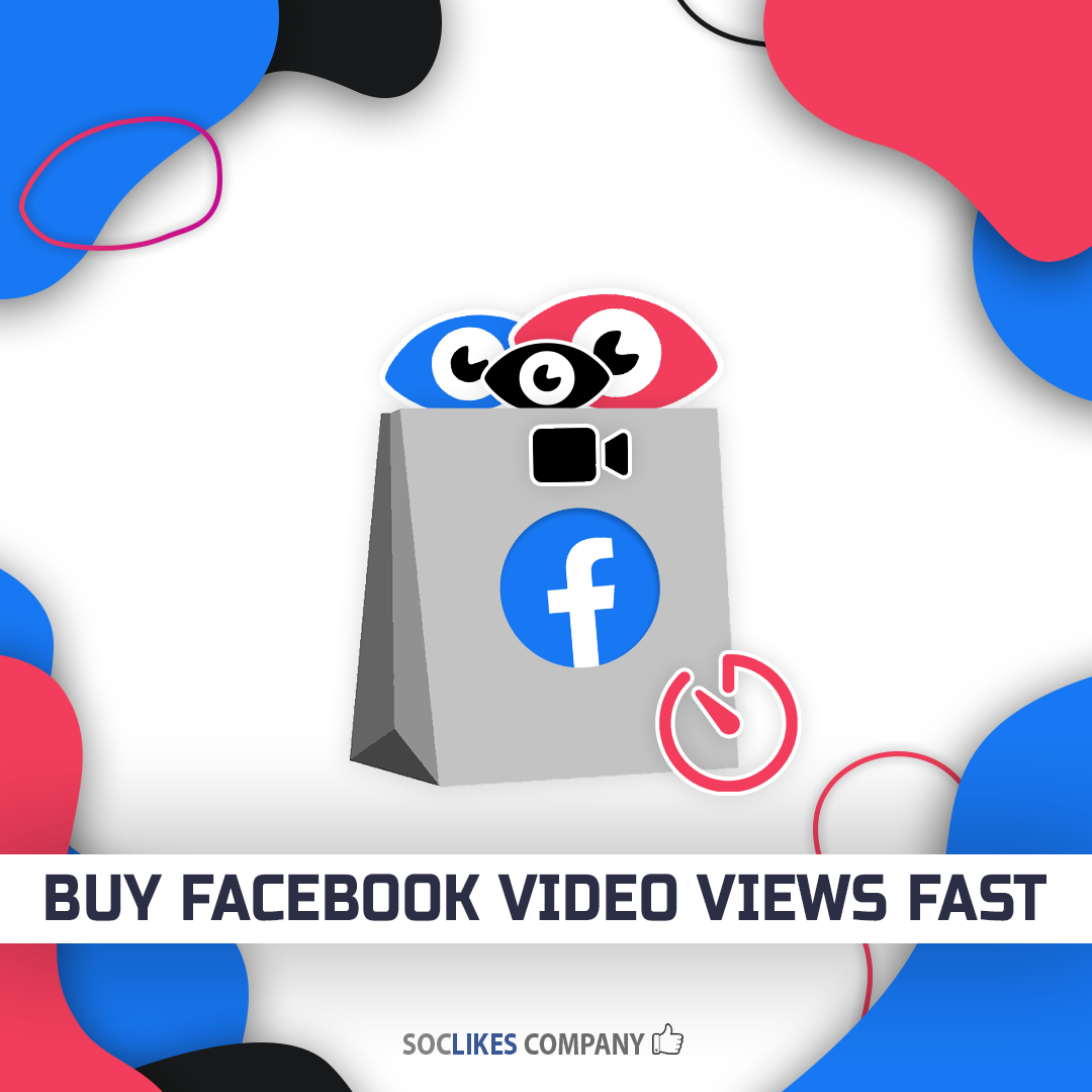 Buy Facebook video views fast-Soclikes