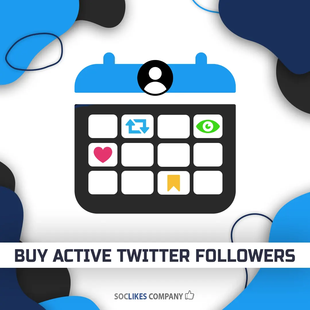 Buy active Twitter followers-Soclikes