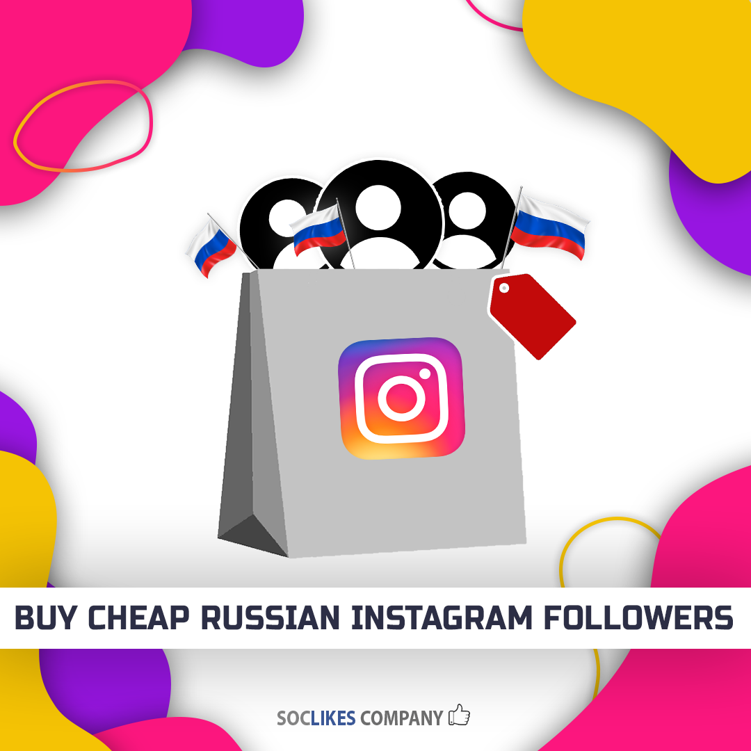 Buy cheap Russian Instagram Followers-Soclikes