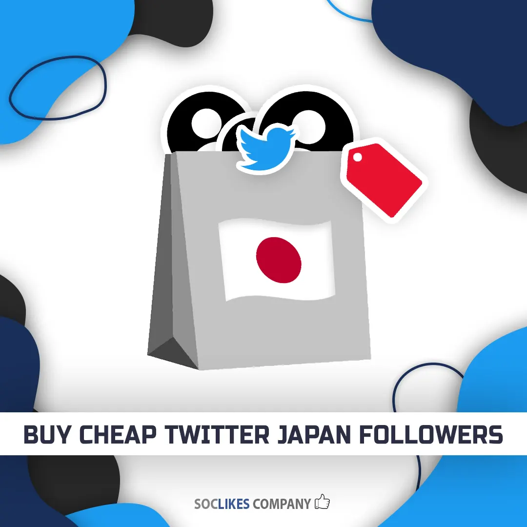 Buy cheap Twitter Japan followers-Soclikes