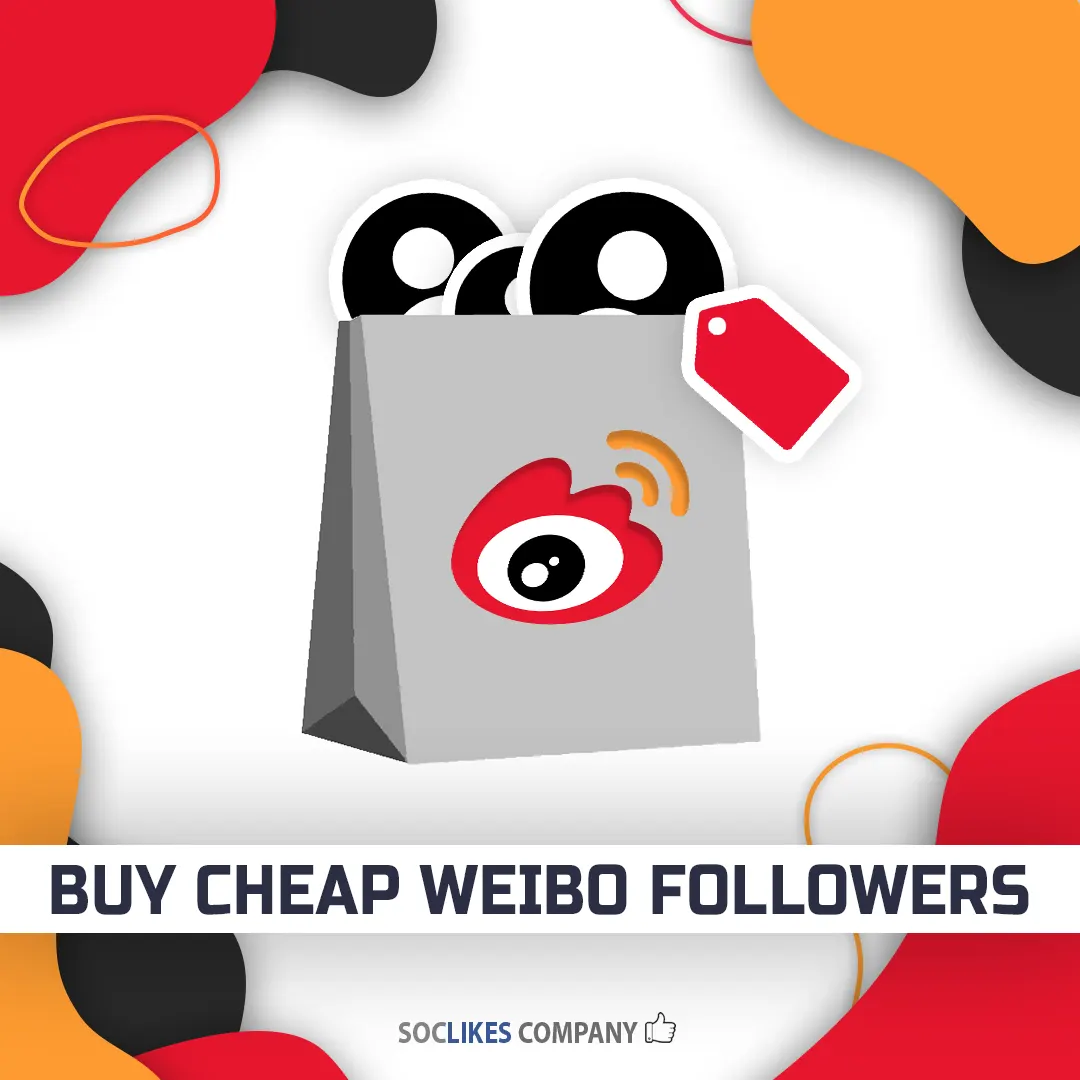 Buy cheap Weibo followers-Soclikes