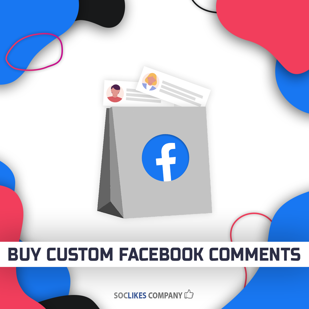 Buy custom Facebook comments-Soclikes