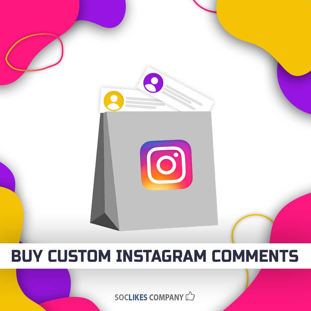 Buy custom Instagram comments-Soclikes