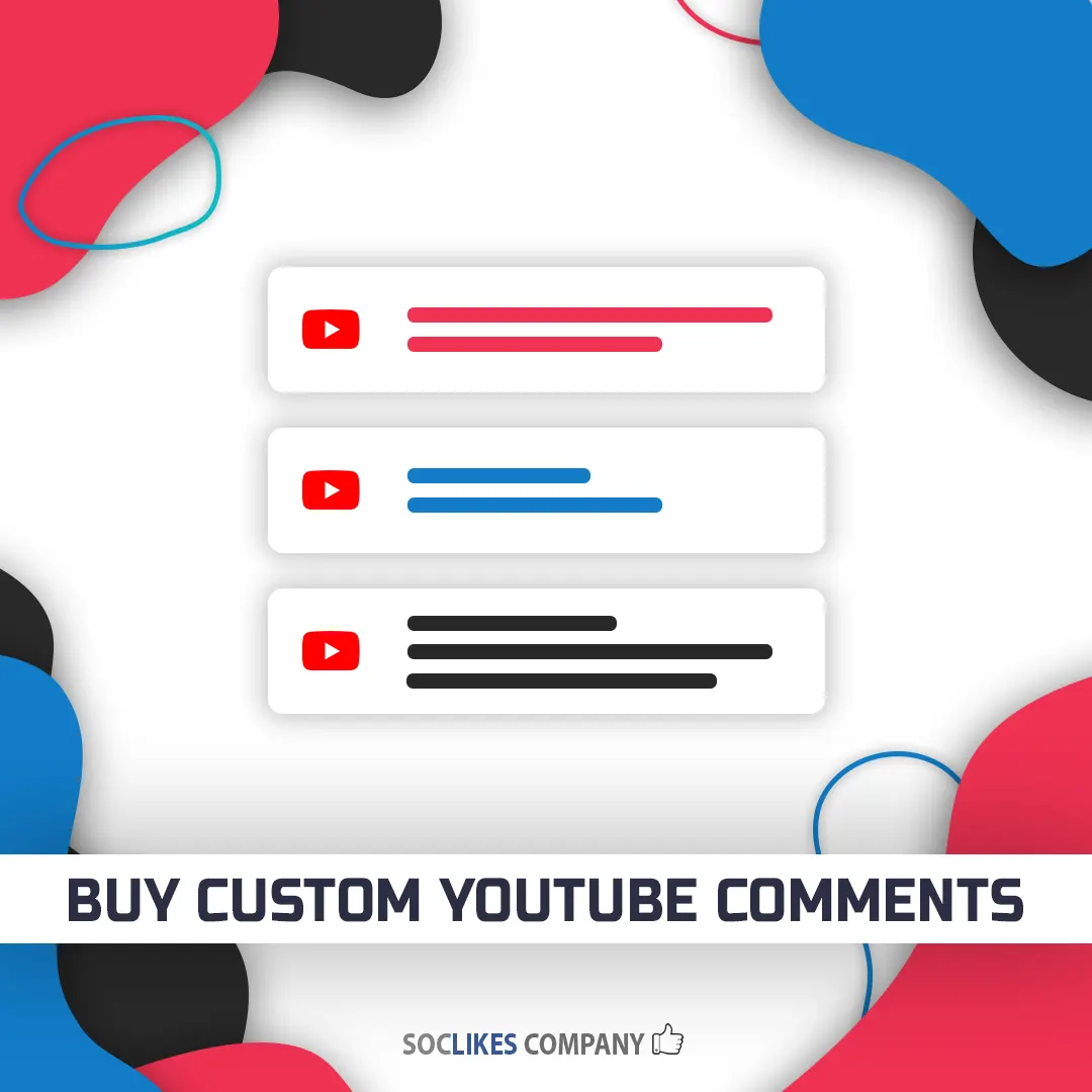 Buy custom Youtube comments-Soclikes