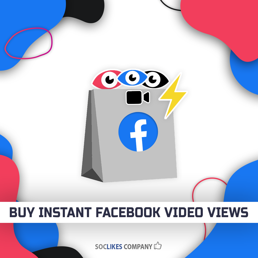 Buy instant Facebook video views-Soclikes