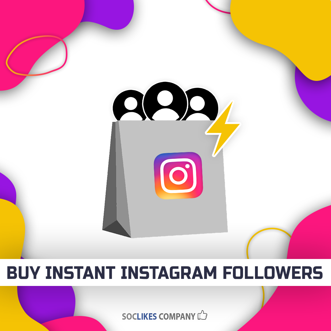 Buy instant Instagram followers-Soclikes