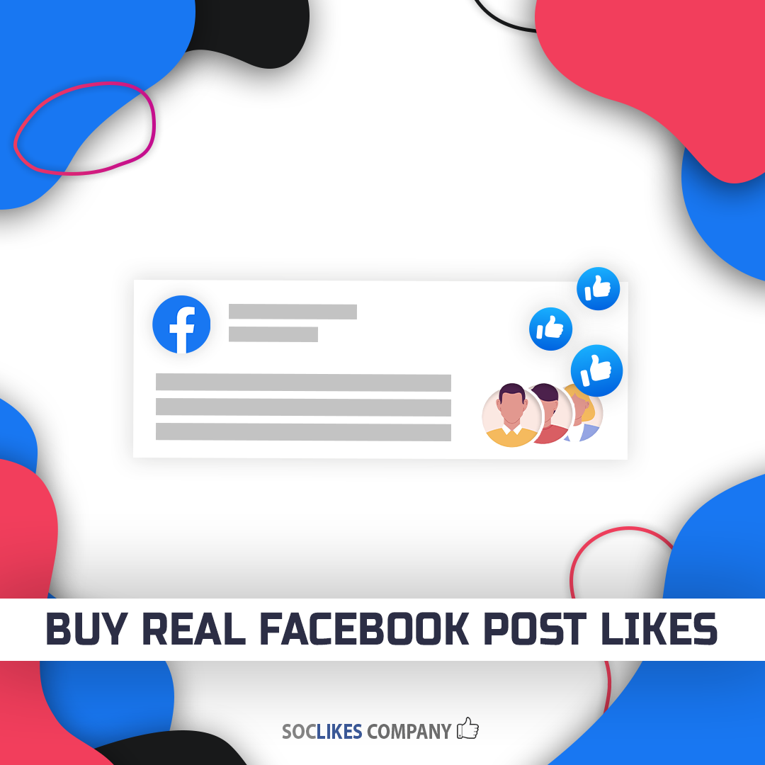 Buy real Facebook post likes-Soclikes