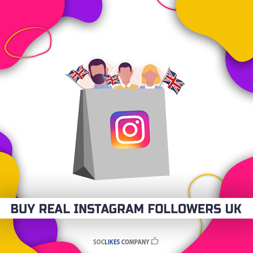 Buy real Instagram followers UK-Soclikes
