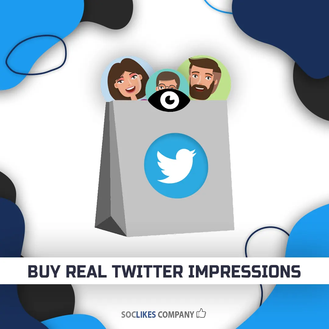 Buy real Twitter impressions-Soclikes