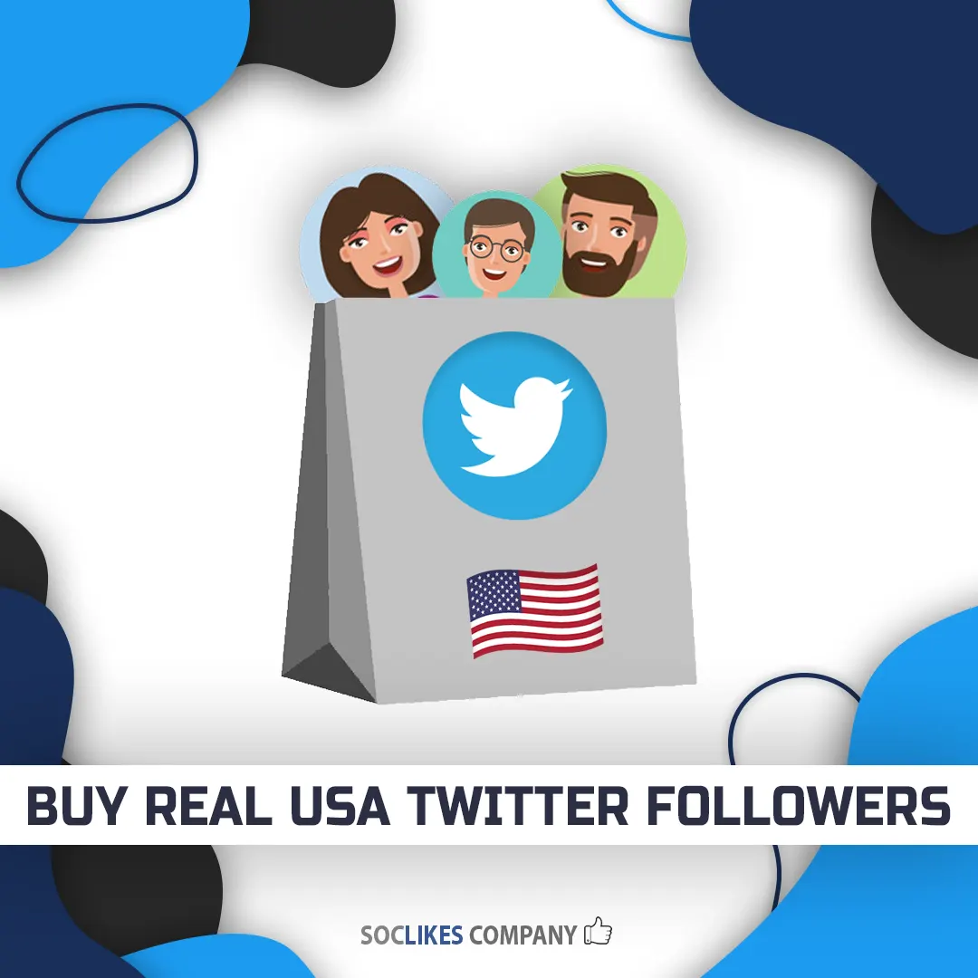 Buy real USA Twitter followers-Soclikes