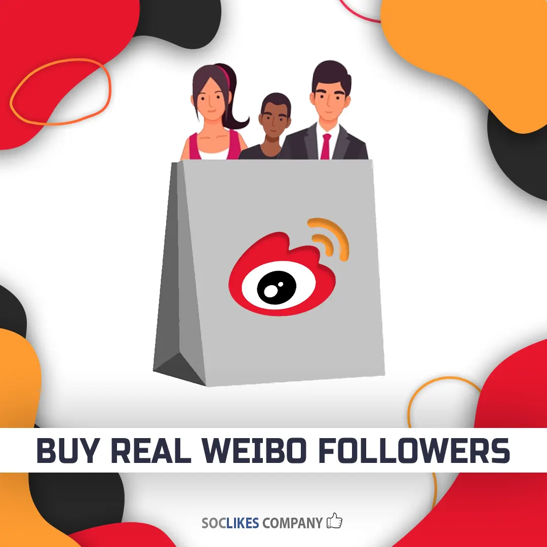 Buy real Weibo followers-Soclikes